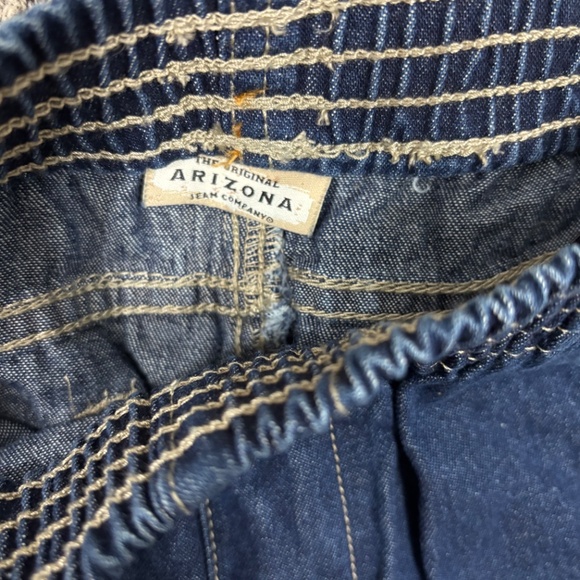 NEW Boy’s Arizona Pull-On Pant Jeans Size 7 Dark Wash - Picture 4 of 7
